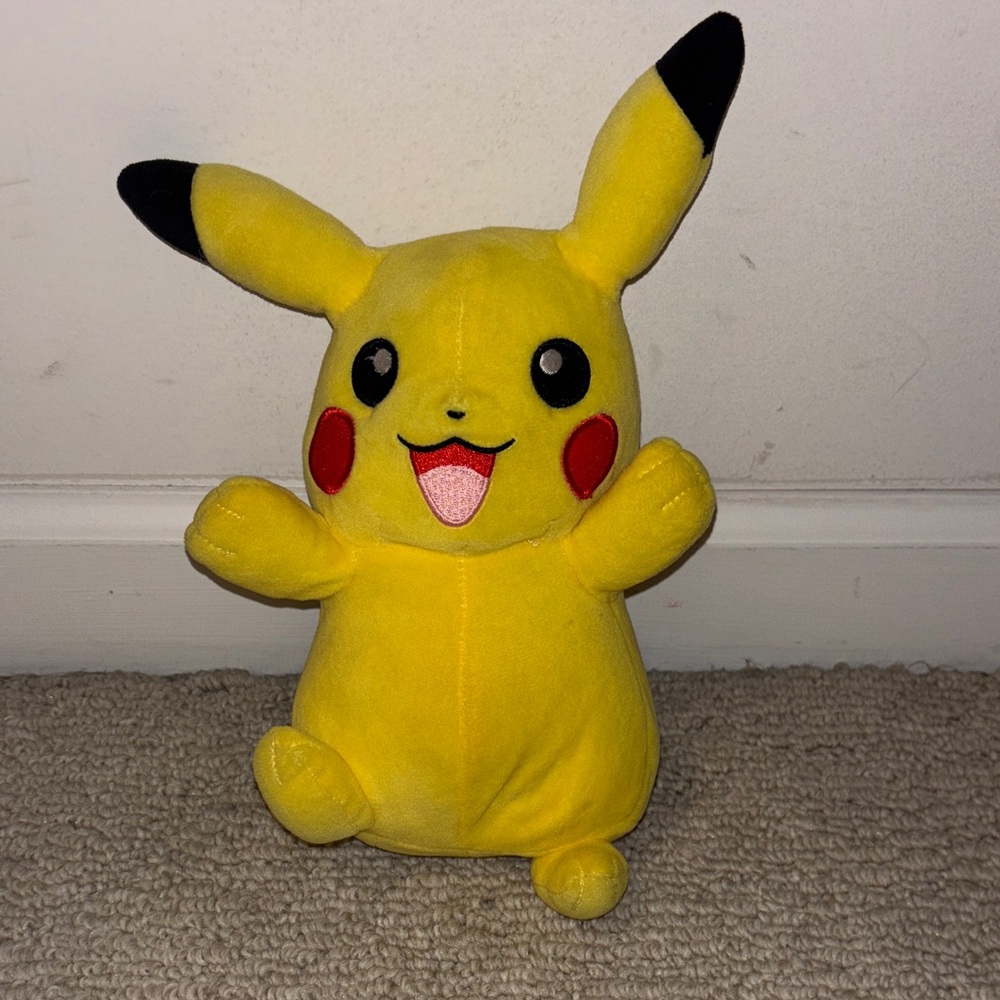 Yellow Plush Pikachu